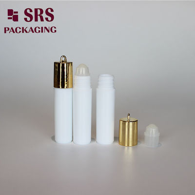 SRS giấy bôi hương nhựa 5ml rỗng mỹ phẩm trên chai với nắp móc vàng
