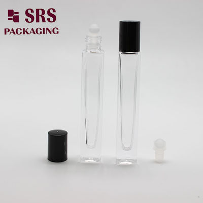 SRS mỹ phẩm hình vuông tường dày 10ml chai tinh dầu thủy tinh