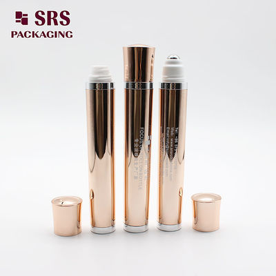 SRS Luxury Plastic Vibrating Roll On Bottle Màu vàng hồng 10 ml