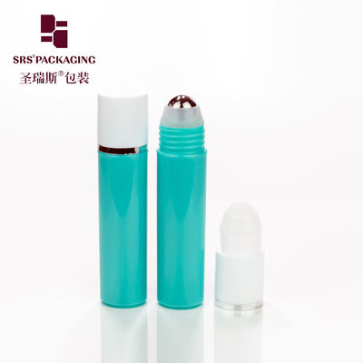 Màu sắc 30ml nhựa cuộn trên chai với quả bóng thép và nắp nhựa