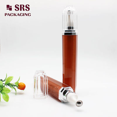 SRS Xá mỹ phẩm kem mắt Acrylic Roll On chai hình tròn 15ml