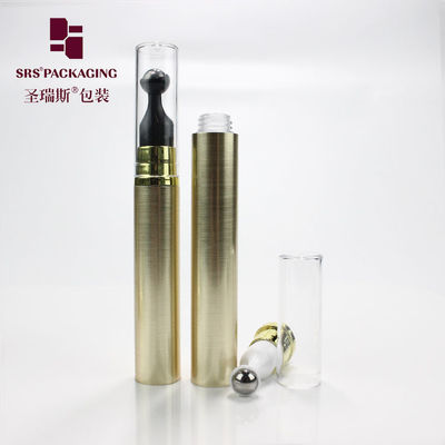 Kim loại vàng màu nhựa ép không khí mỹ phẩm 10ml 5ml bình bơm kem mắt
