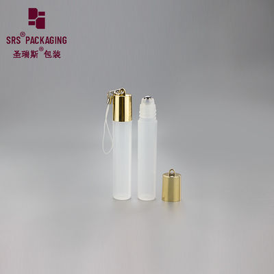 Rõ mini 7ml nước hoa kem dưỡng da đá nhựa cuộn trên chai rõ ràng với móc