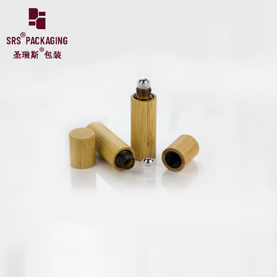 5ml Mini Bamboo Perfume Bottle Essential Oil Bamboo Roll On Bottle tùy chỉnh
