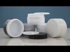 SRSJK-100g 150g 200g 250g Biếng nhựa màu trắng thân thiện với môi trường với ống phun nấm nấm mốc